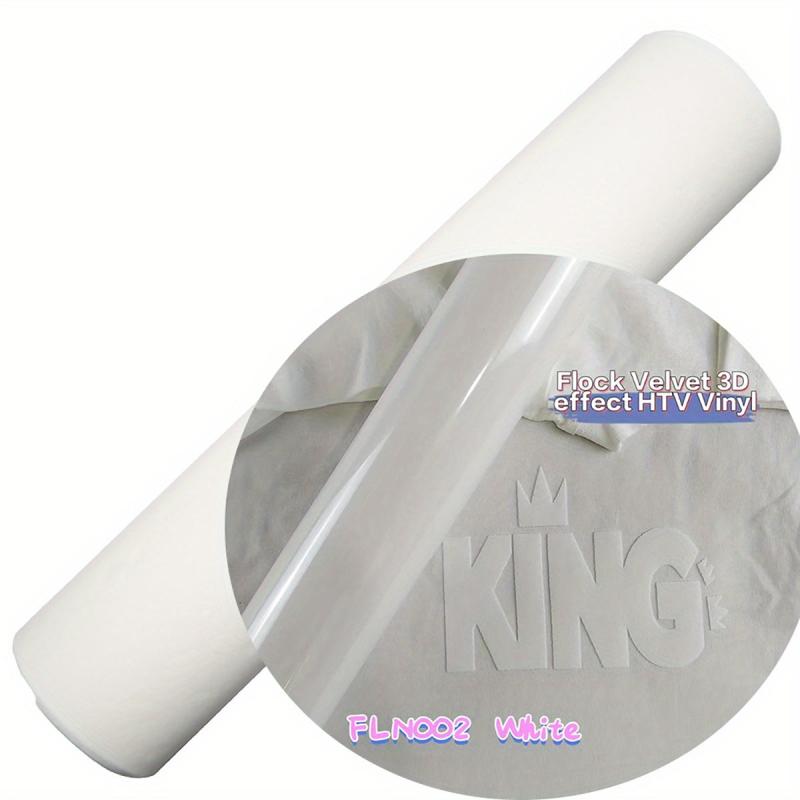 25X30CM Flock Velvet Heat Transfer Vinyl HTV DIY