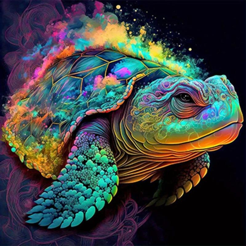 5D Sea Turtle Diamond Painting Set DIY Frameless Decor
