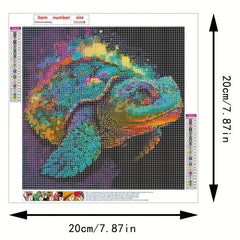 5D Sea Turtle Diamond Painting Set DIY Frameless Decor