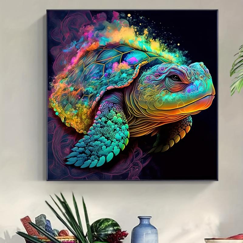 5D Sea Turtle Diamond Painting Set DIY Frameless Decor