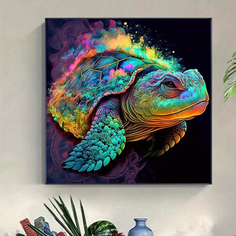 5D Sea Turtle Diamond Painting Set DIY Frameless Decor
