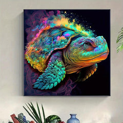 5D Sea Turtle Diamond Painting Set DIY Frameless Decor