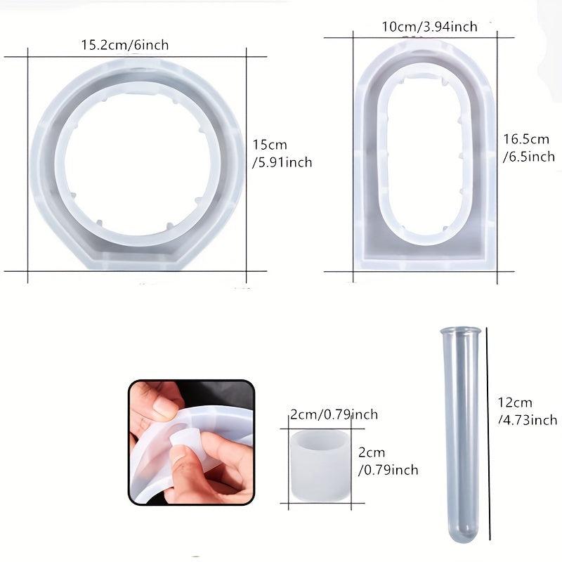 Epoxy Vase Silicone Mold for Plant Propagation Station