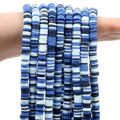 350pcs 6mm Polymer Clay Beads Jewelry Making DIY Bracelets Necklace Earrings