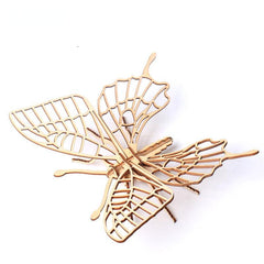 3D Wooden Insect Animal Puzzle DIY Toy Gift