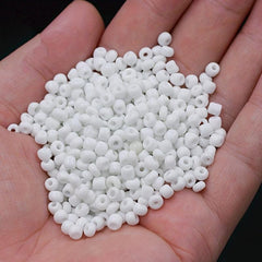 200pcs 4mm Czech Glass Seed Beads DIY Spacer Beads For Jewelry Making
