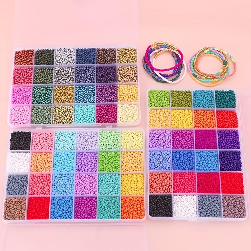 200pcs 4mm Czech Glass Seed Beads DIY Spacer Beads For Jewelry Making