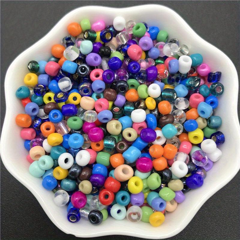 200pcs 4mm Czech Glass Seed Beads DIY Spacer Beads For Jewelry Making