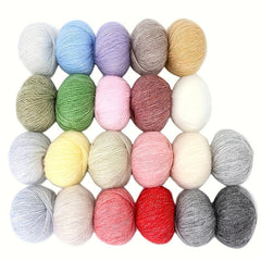 4pcs Mohair Yarn Crochet Knitting Sweater Scarf Shawl 25g pc