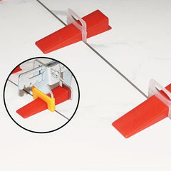 100pcs Tile Leveling System Pliers Spacers Clips & Wedges Toolkit
