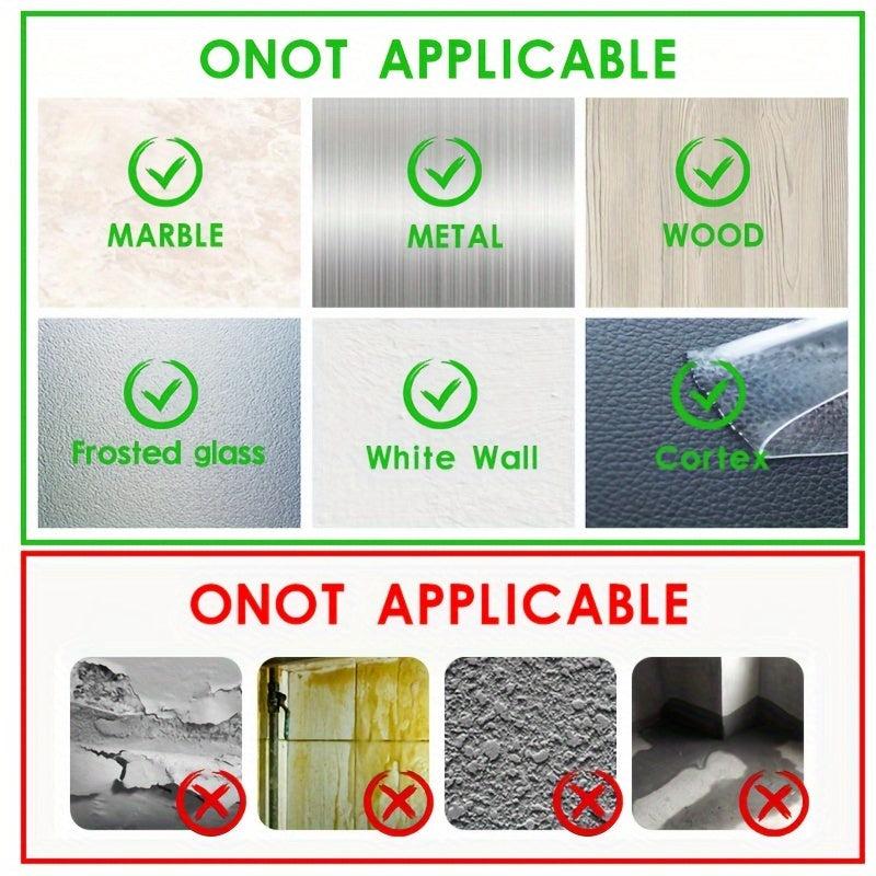 Nano Tape Double Sided Tape Transparent Reusable Washable Strip