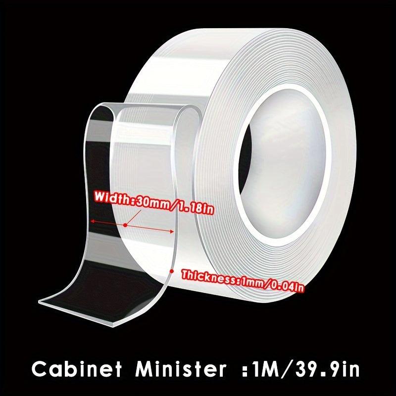 Nano Tape Double Sided Tape Transparent Reusable Washable Strip