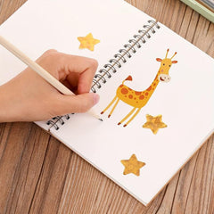 500pcs Gold Star Stickers Seals Reward School Classroom