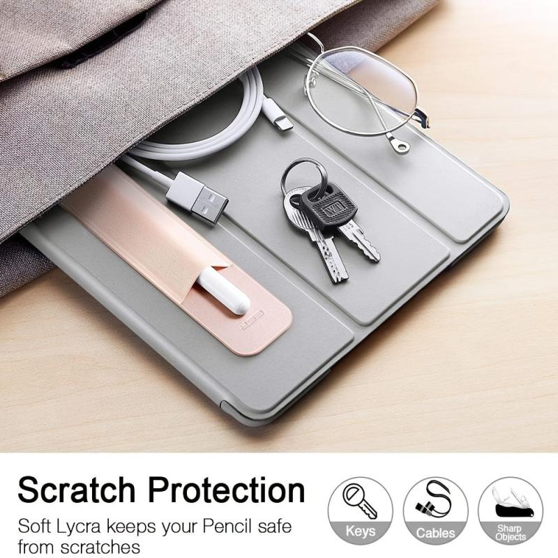 Pencil Case Holder Sticker Screen Pen Protective Bag Elastic Pocket