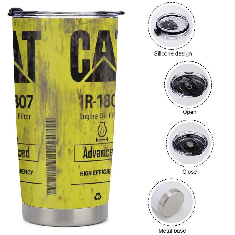 20oz Stainless Steel Insulated Tumbler Double Wall Vacuum Cup Hot & Cold Drinks