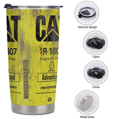 20oz Stainless Steel Insulated Tumbler Double Wall Vacuum Cup Hot & Cold Drinks