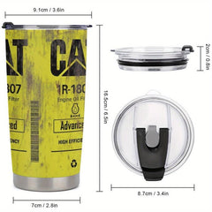 20oz Stainless Steel Insulated Tumbler Double Wall Vacuum Cup Hot & Cold Drinks