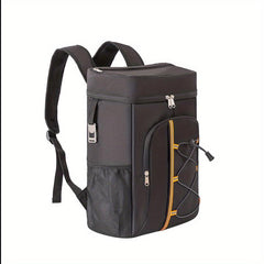 Insulated Picnic Backpack Leak Proof Cooler Bag 22L Portable Ice Bag