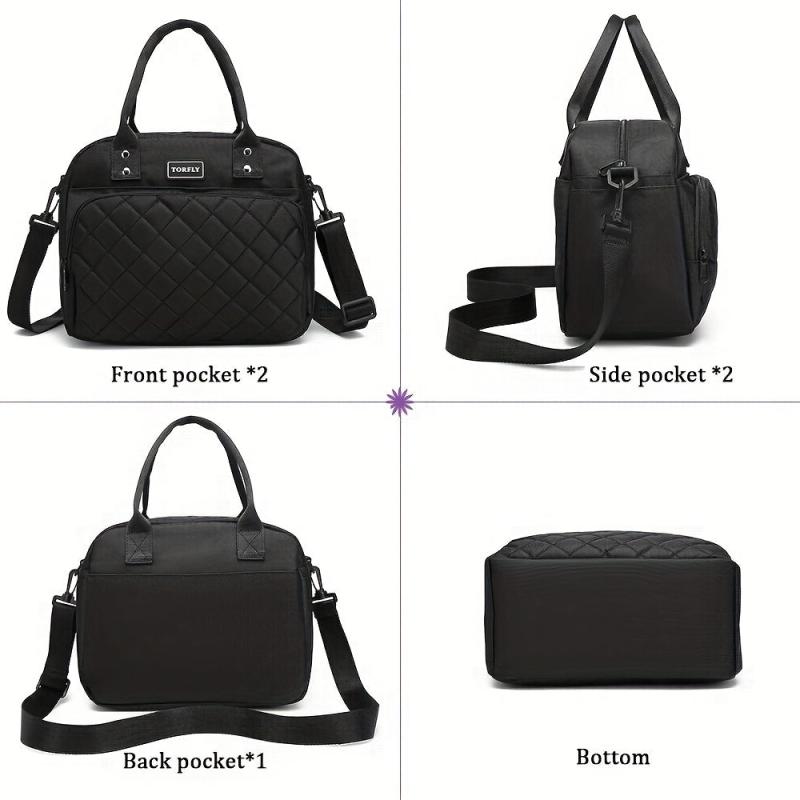 Large Lunch Bag For Women Men Freezable Lunch Tote Bag Organizer
