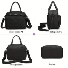 Large Lunch Bag For Women Men Freezable Lunch Tote Bag Organizer