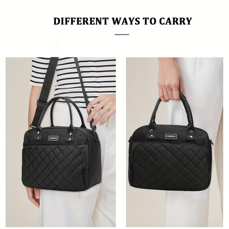 Large Lunch Bag For Women Men Freezable Lunch Tote Bag Organizer