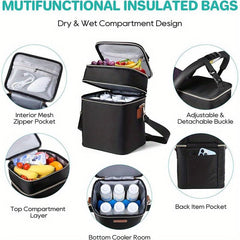 Insulated Bag Waterproof Leak proof Outdoor Picnic Breast Milk Storage
