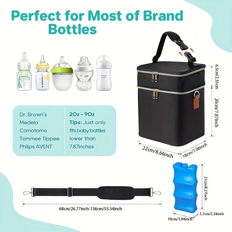 Insulated Bag Waterproof Leak proof Outdoor Picnic Breast Milk Storage