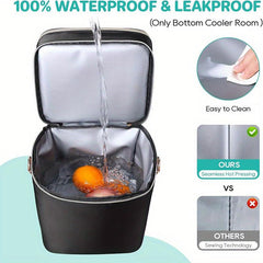 Insulated Bag Waterproof Leak proof Outdoor Picnic Breast Milk Storage