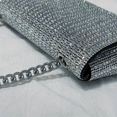 Rhinestone Crossbody Bag Chain Handbag For Wedding Cocktail
