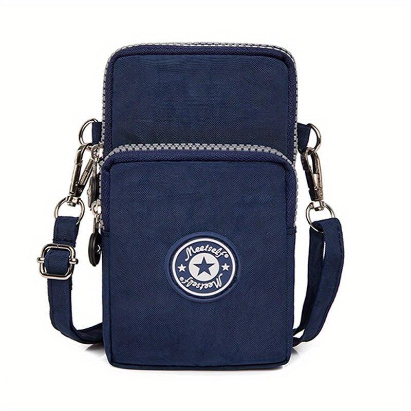 Zipper Phone Bag Small Coin Purse Versatile Shoulder Bag