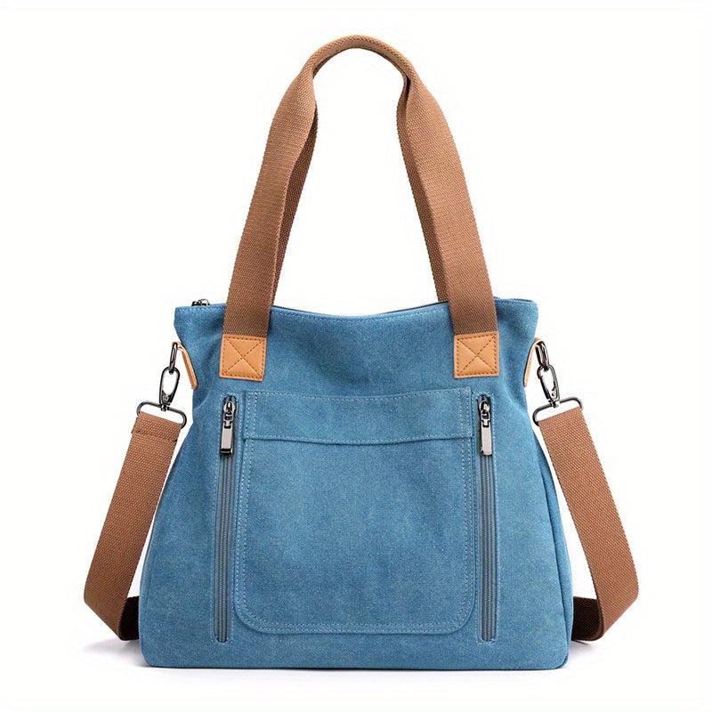 Canvas Crossbody Bag Women Travel Handbag Casual Shoulder Bag