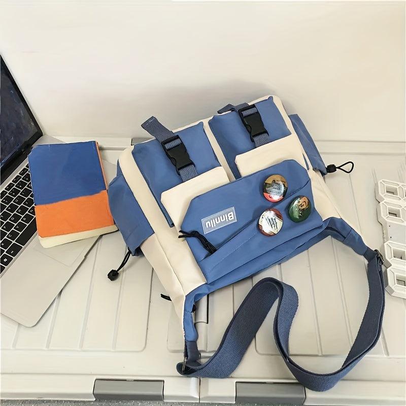 Nylon Messenger Bag Shoulder Bag Large Capacity Crossbody Bag