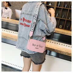 Trick Or Treat Square Purse Crossbody Bag Halloween Shoulder Candy Bag
