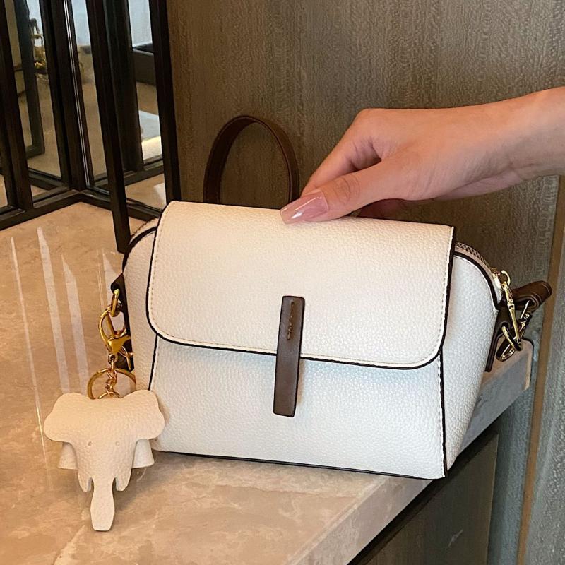 Vintage Flap Crossbody Bag Retro Shoulder Handbag Purse