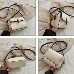 Vintage Flap Crossbody Bag Retro Shoulder Handbag Purse