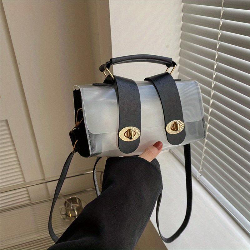 Transparent Jelly Crossbody Bag PVC Beach Bag