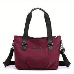 Minimalist Casual Shoulder Bag All Match Nylon Handbag Lightweight Crossbody Bag