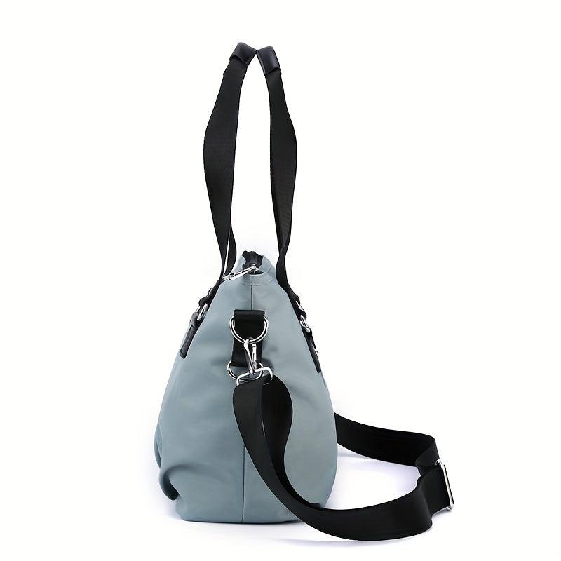 Minimalist Casual Shoulder Bag All Match Nylon Handbag Lightweight Crossbody Bag