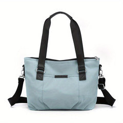 Minimalist Casual Shoulder Bag All Match Nylon Handbag Lightweight Crossbody Bag