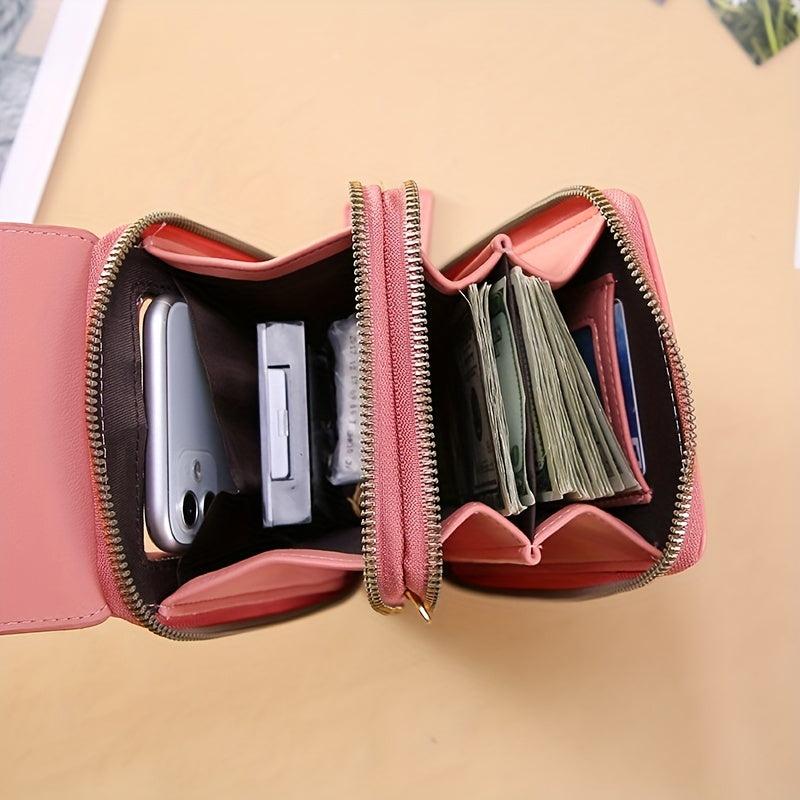 Minimalist Shoulder Bag Touch Screen Phone Bag Lightweight Purse