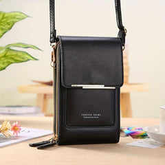 Minimalist Shoulder Bag Touch Screen Phone Bag Lightweight Purse