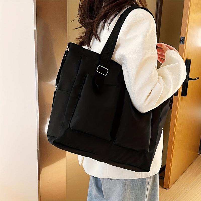 Large Capacity Tote Shoulder Bag Versatile Storage Bag