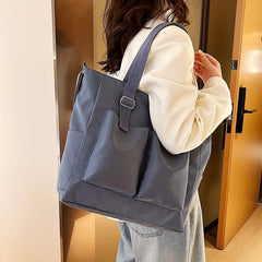Large Capacity Tote Shoulder Bag Versatile Storage Bag