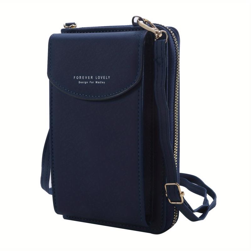 Mini Crossbody Wallet Zipper Clutch Purse Phone Bag 7 48 3 74 1 65 Inch