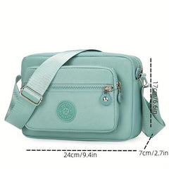 Casual Nylon Crossbody Bag Waterproof Travel Shoulder Bag