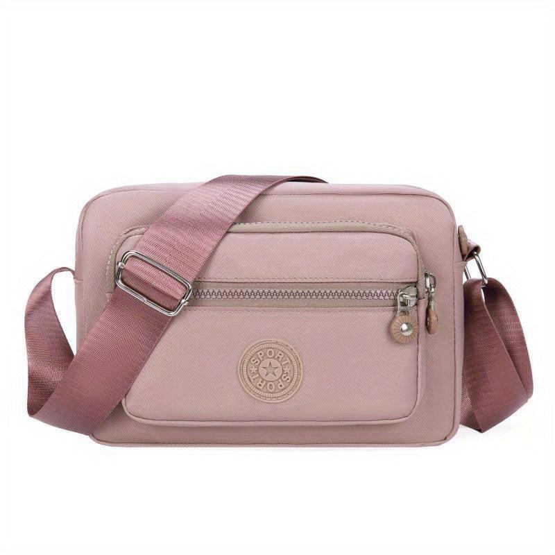 Casual Nylon Crossbody Bag Waterproof Travel Shoulder Bag