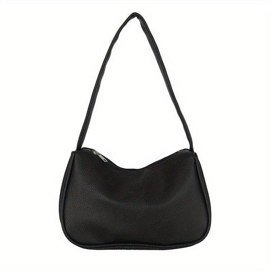 Minimalist Vegan Leather Underarm Purse for Women