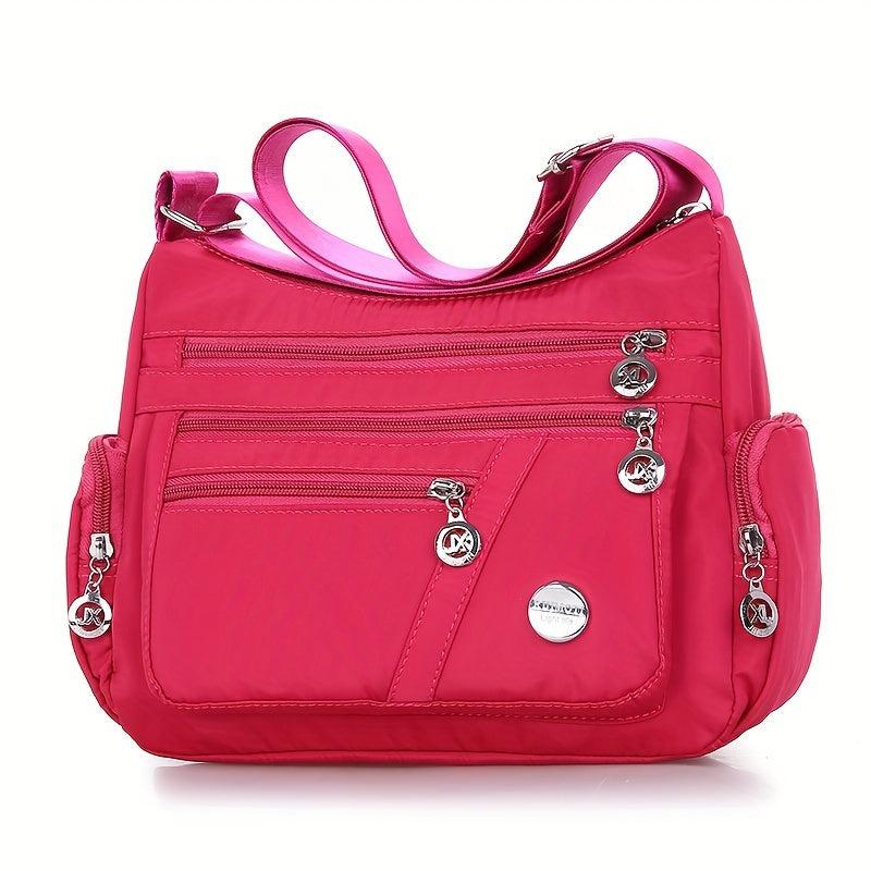 Nylon Crossbody Bag Women Casual Shoulder Roomy Travel Purse