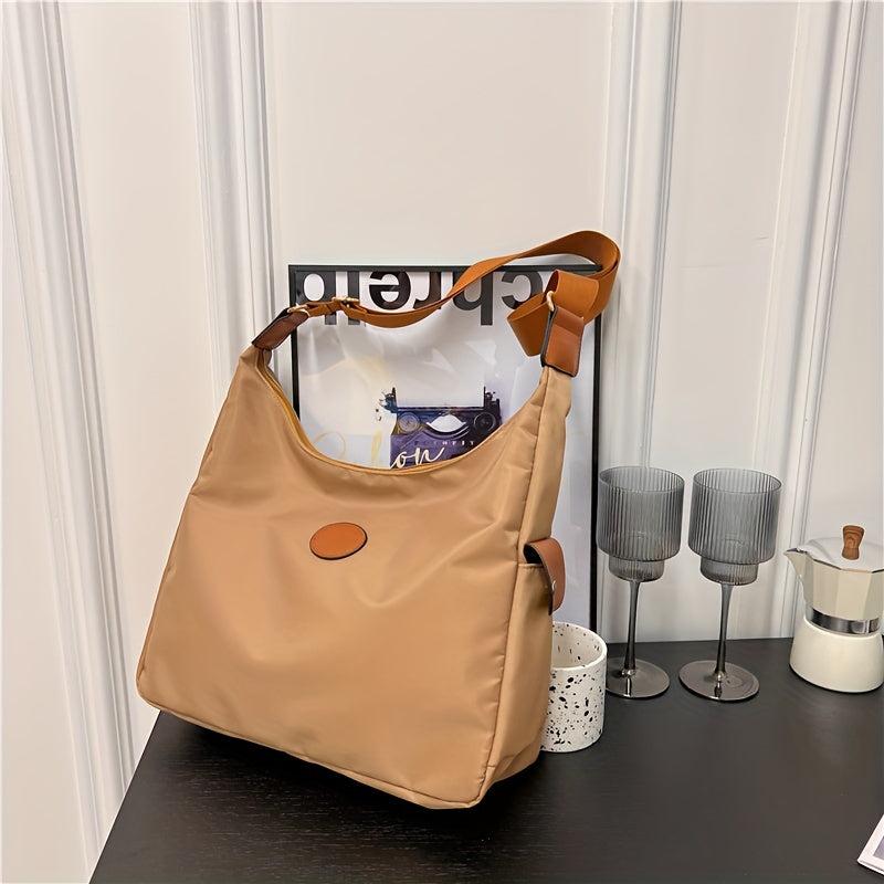 Vintage Oxford Cloth Messenger Bag Large Capacity Crossbody Bag