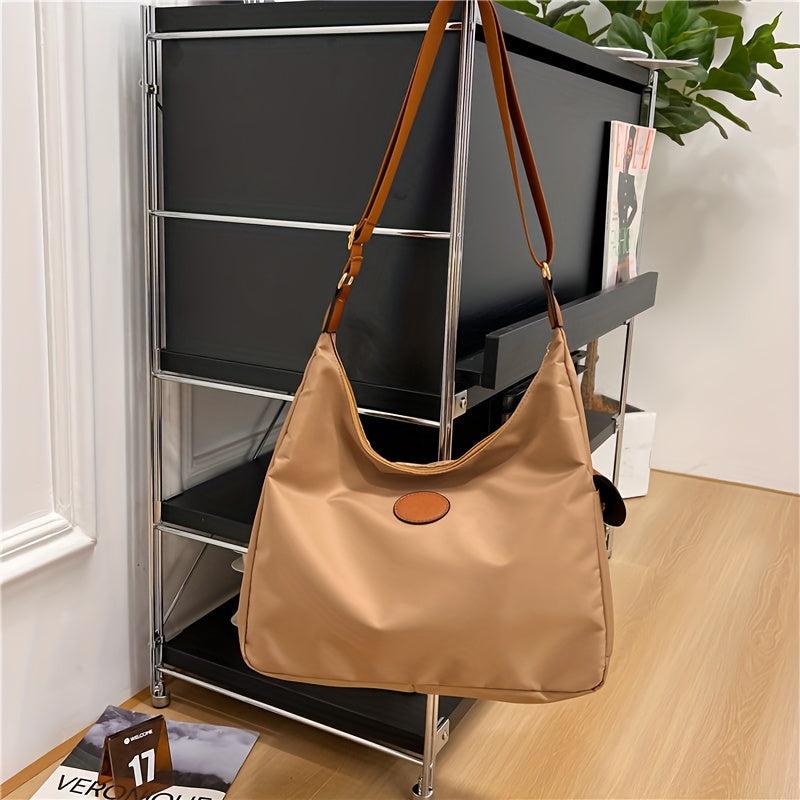 Vintage Oxford Cloth Messenger Bag Large Capacity Crossbody Bag